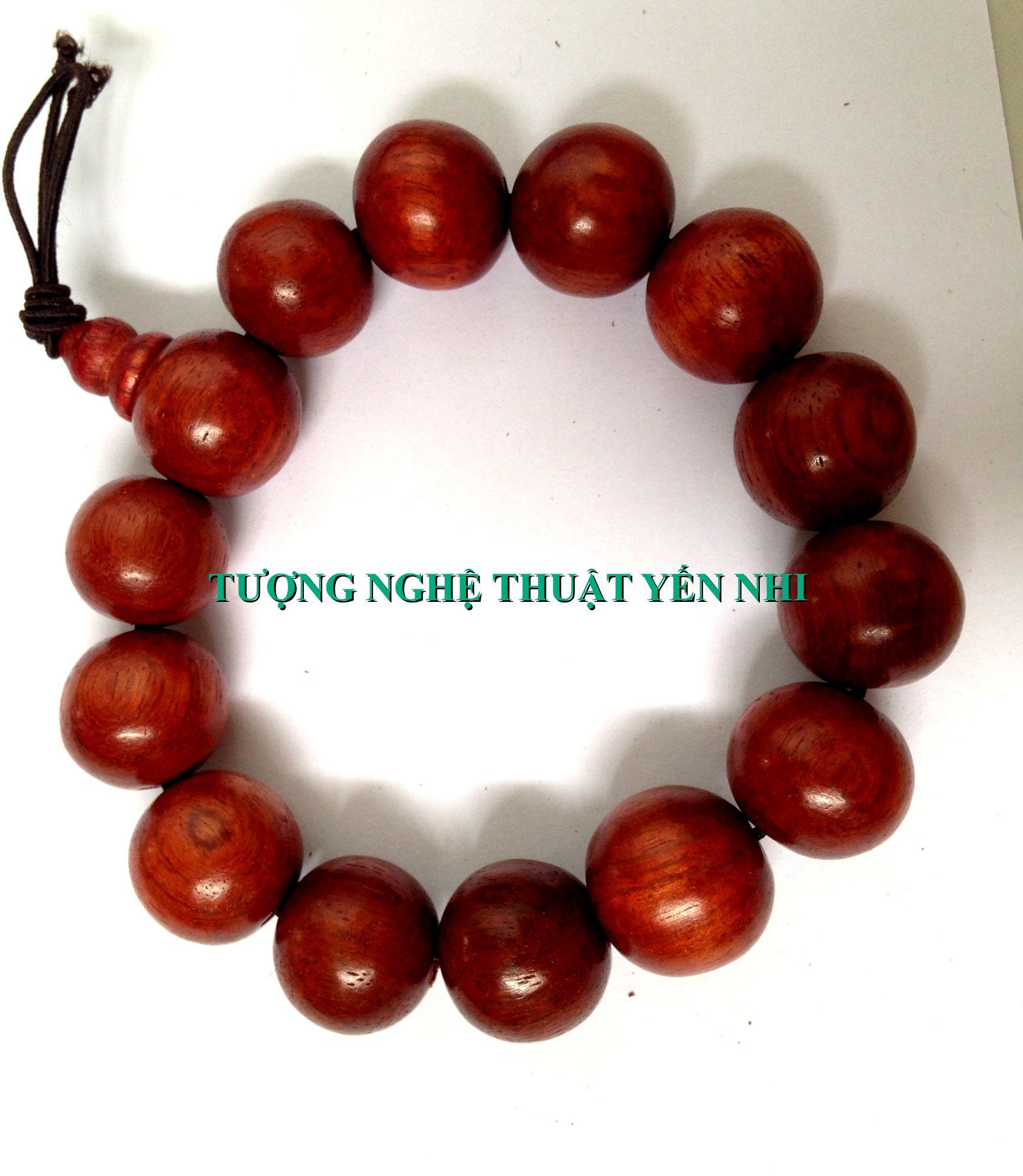 Vòng tay gỗ hương cao cấp 16mm