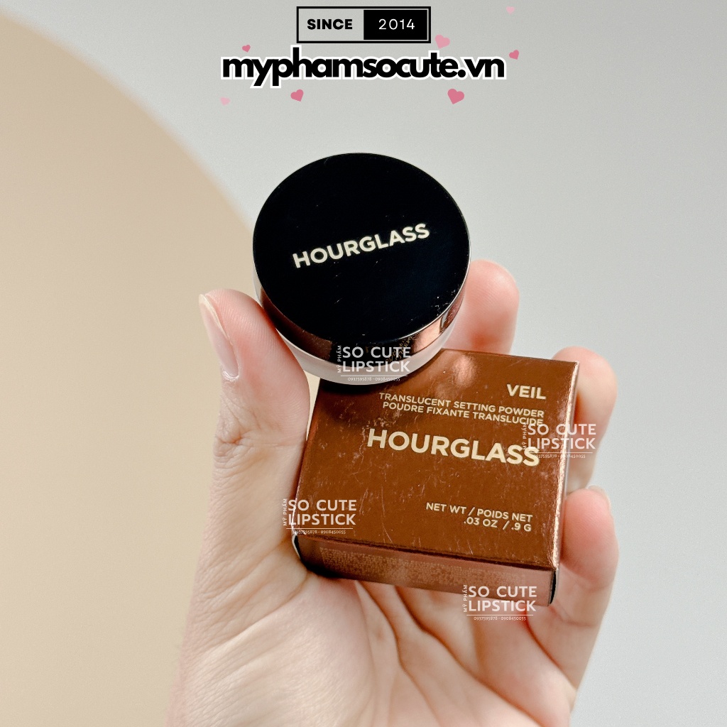 Phấn phủ Hourglass Veil Translucent Setting Powder Mini 0.9g