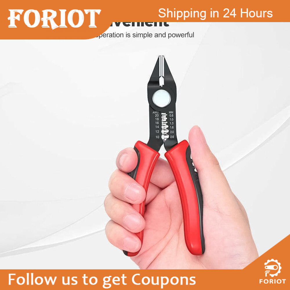 Foriot Electrical Cutting Plier Wire Cable Cutter Side Snips Flush Pliers Tool Flush Cutter Spring Cutting Pliers