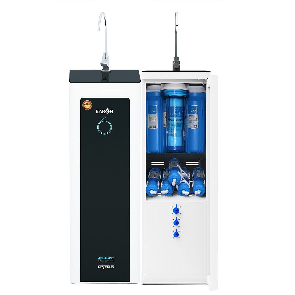 Máy lọc nước RO Karofi OPTIMUS i2 O-i229/A (9 cấp lọc - Lõi ORP)