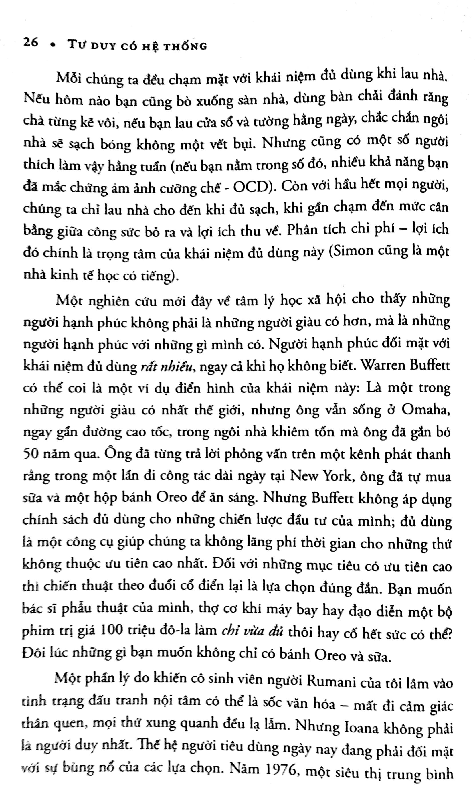 Sách - Tư Duy Có Hệ Thống