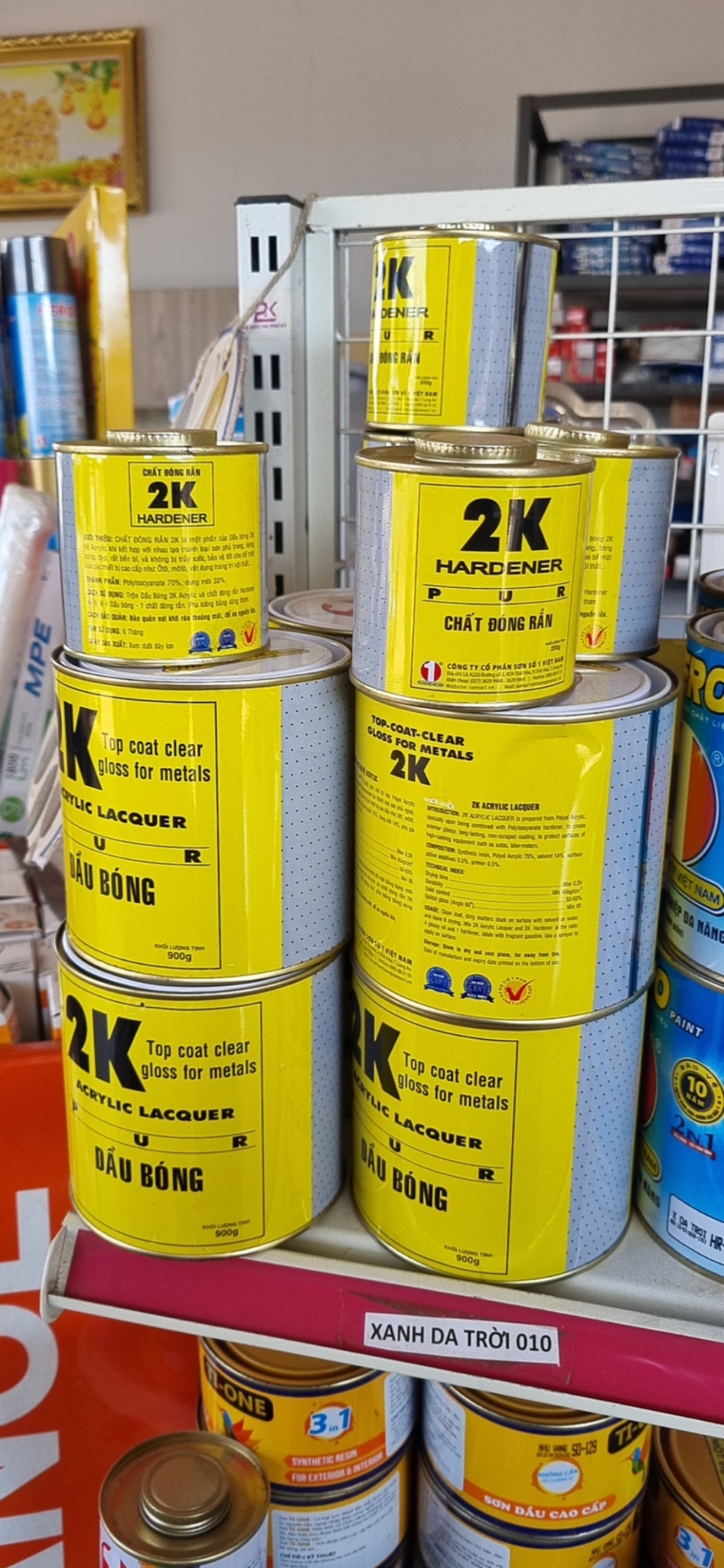 SƠN DẦU BÓNG 2K - HERO1