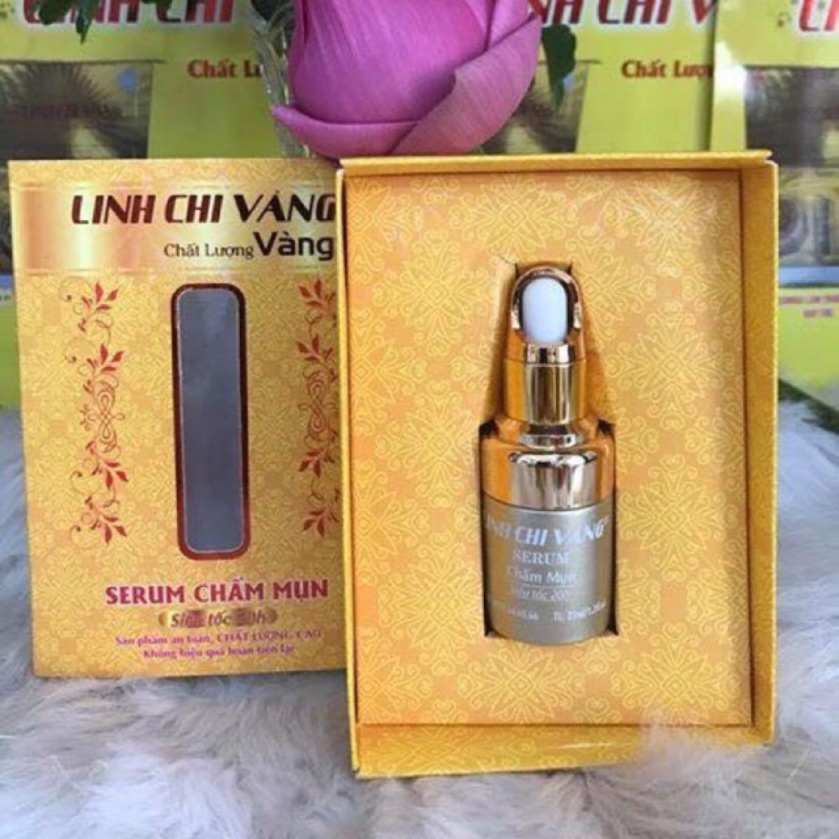 [HCM]Serum Mụn Linh Chi Vàng 25ml