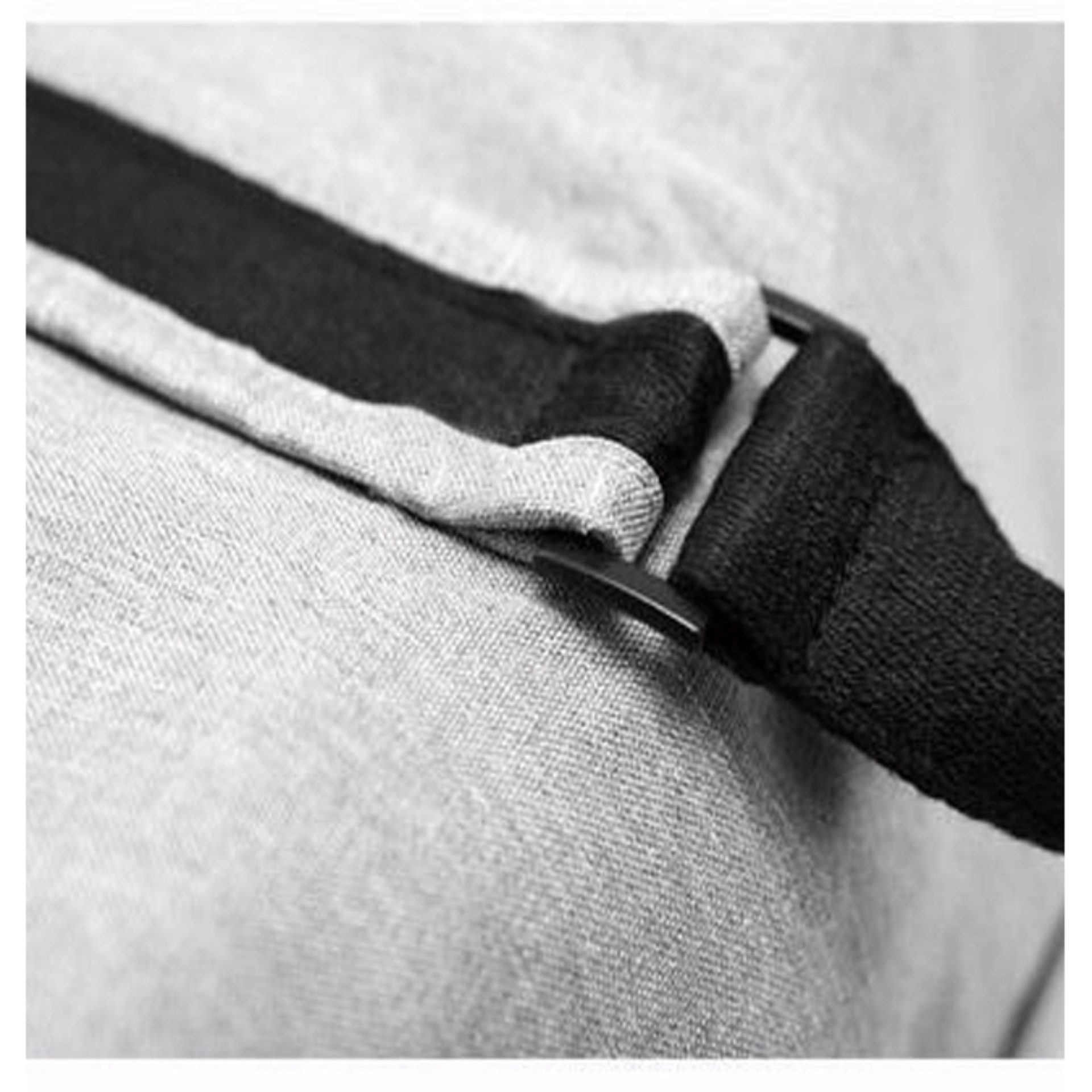 Combo Túi chống du lịch (Xám) và Túi đeo Stussy (Đen)
