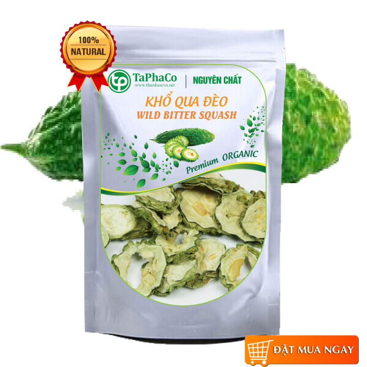 Khổ qua sấy khô sắt lát 1kg - Tấn Phát