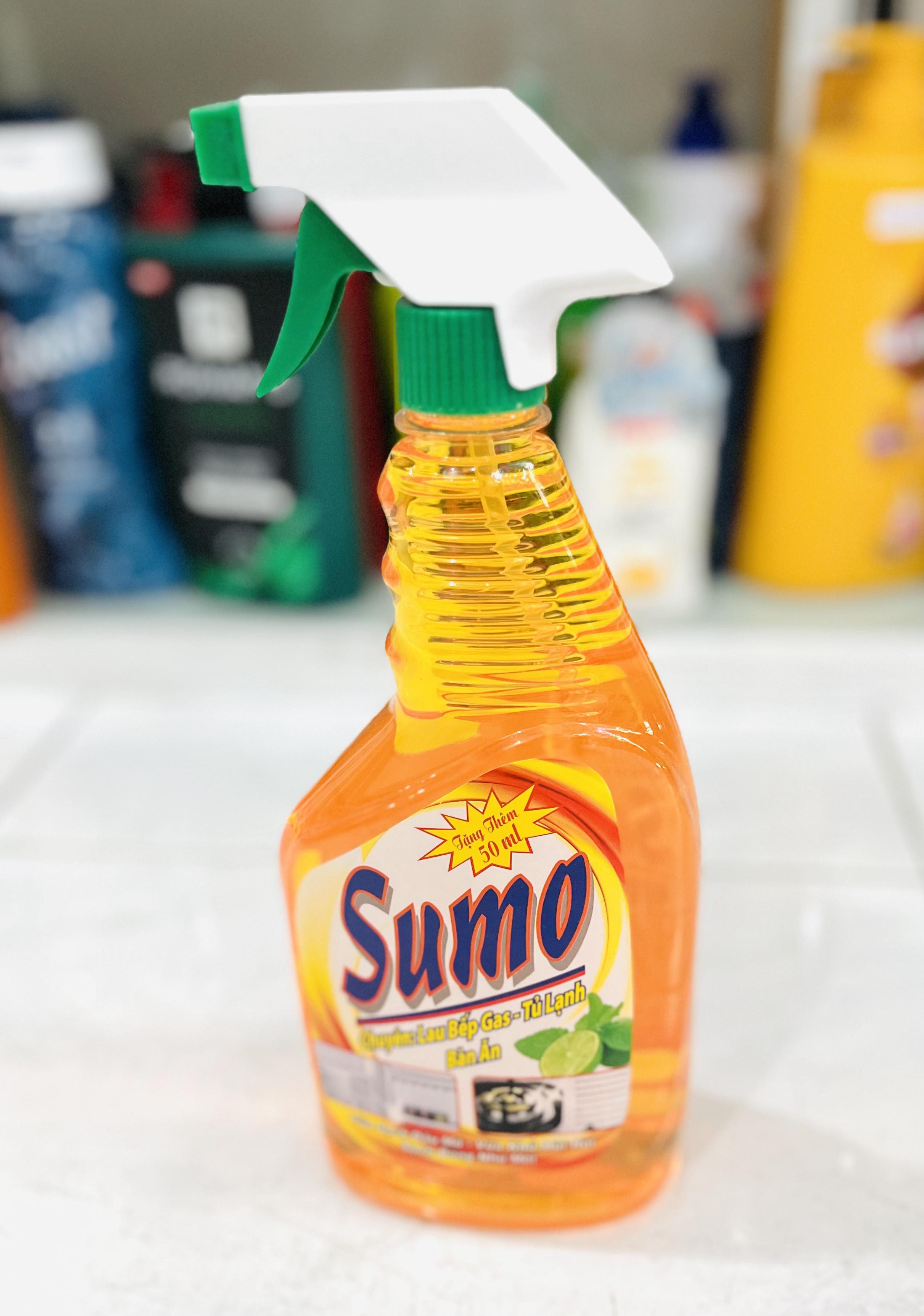 [HCM] Nước lau bếp Gas, tủ lạnh Sumo 800ml