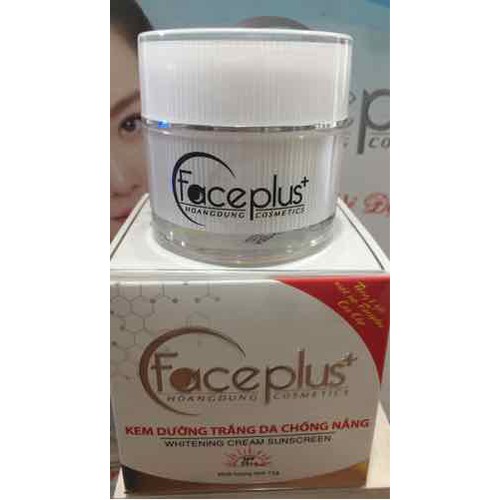 Kem Dưỡng Trắng Da Chống Nắng Face Plus 15g Tặng 2 gói mặt nạ Faceplus cao cấp 199k