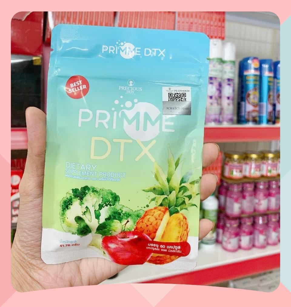 Giảm cân Detox rau củ DTX Thái Lan ( 60v)