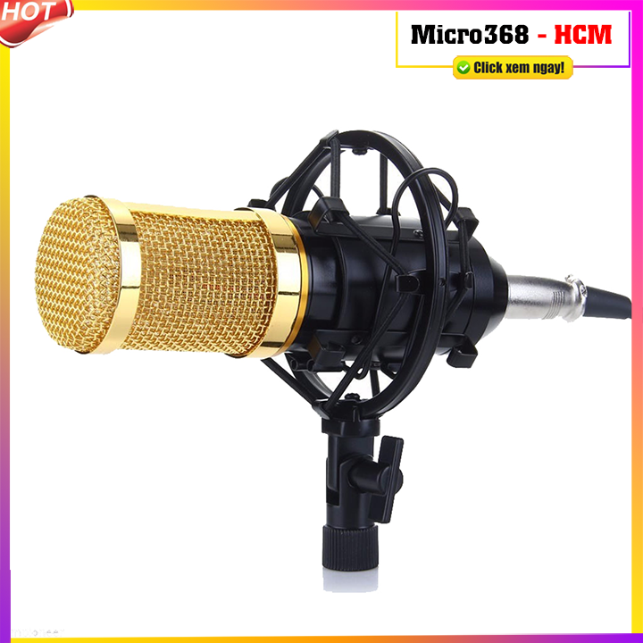 Livestream 368 mic bm900 professional recording on sound card karaoke microphone