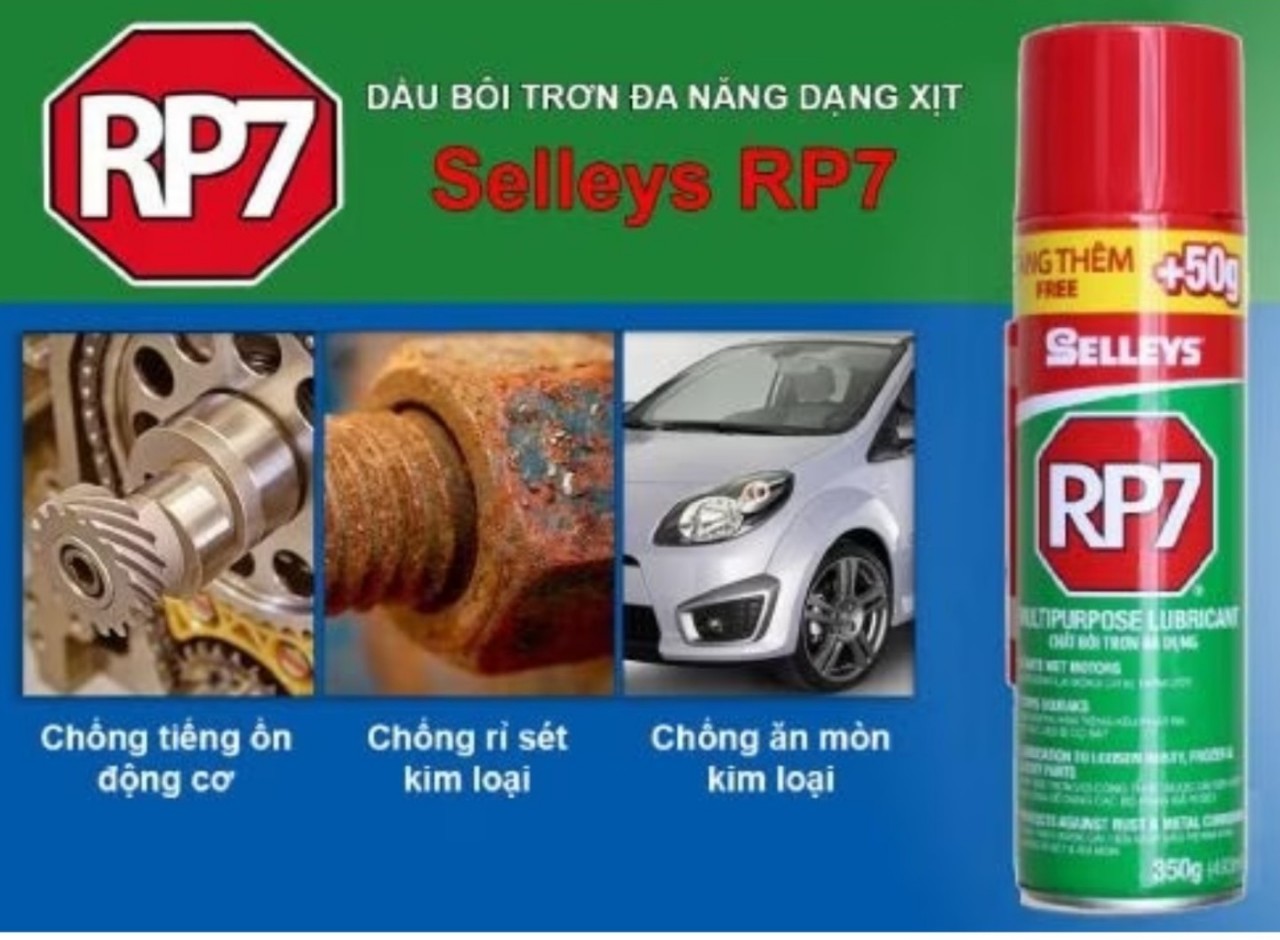Ies Rp7 Chai xịt Selleys RP7 chống rỉ boi trơn và bảo vệ thiết bị 350G 300G ...