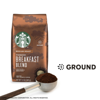 Starbucks Breakfast Blend, 100% Arabica, 340g thumbnail