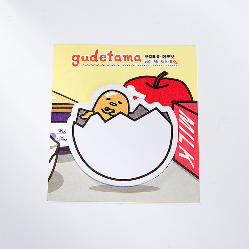 Giấy note ghi chú trứng Gudetama