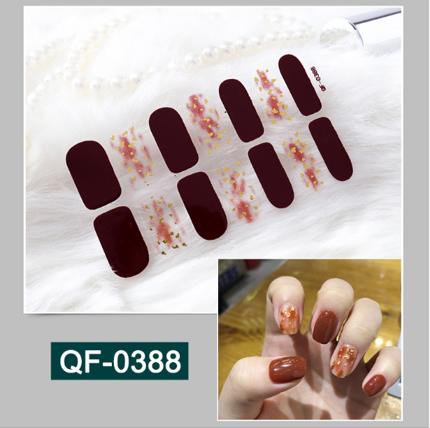 Combo 2 tấm Sticker Dán Móng Tay Mẫu Mới
