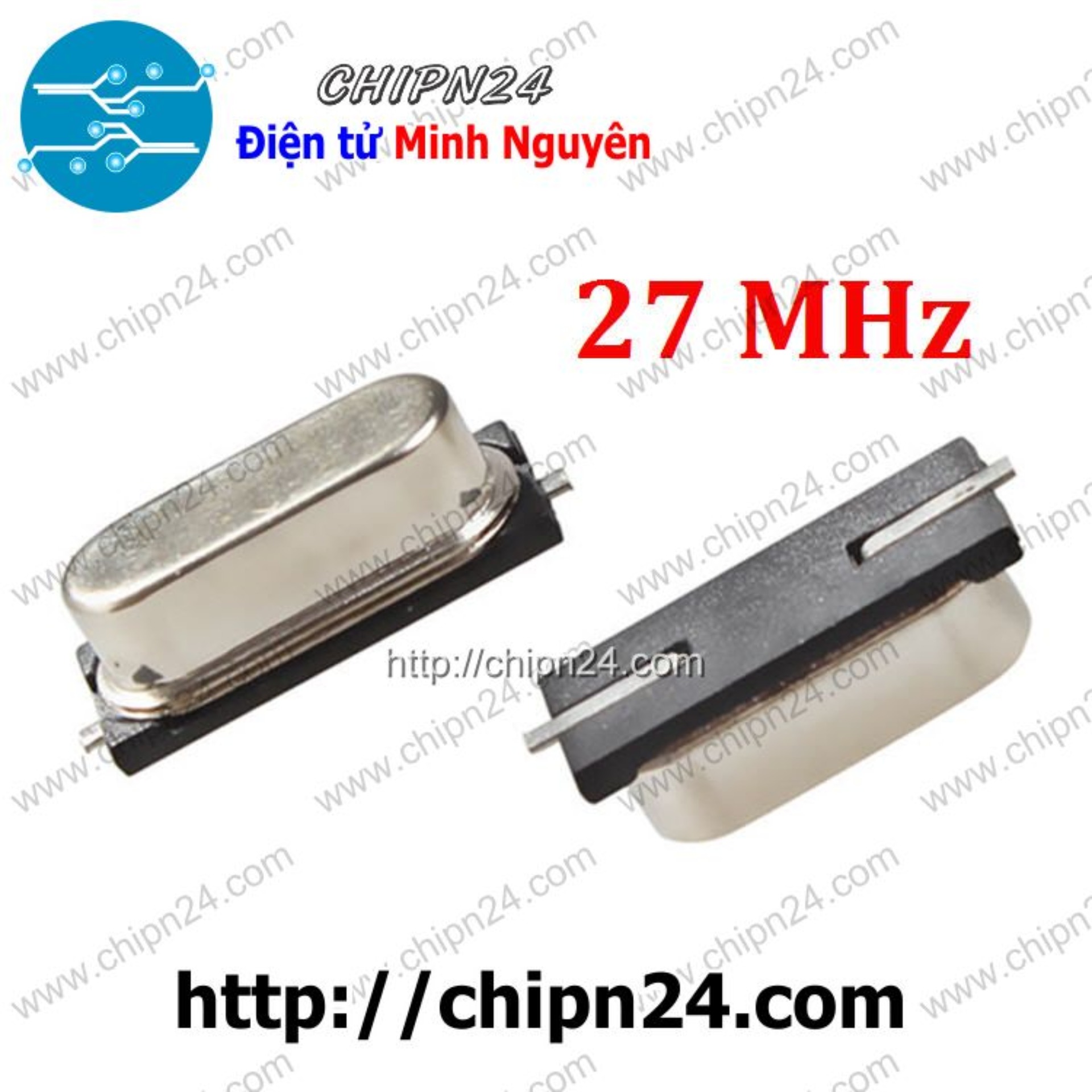 Thạch anh dán 27m 49smd