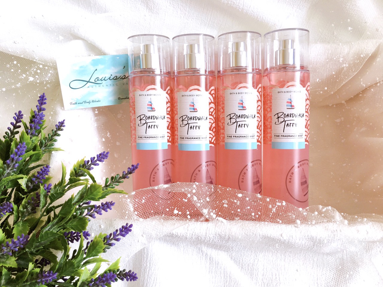 [ BOARDWALK TAFFY ] Trọn bộ chăm sóc cơ thể Bath & Body Works Mỹ
