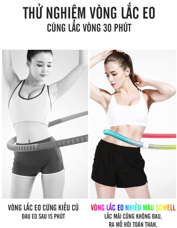 Smart1688  Vòng Lắc Eo Lò Xo SOWELL