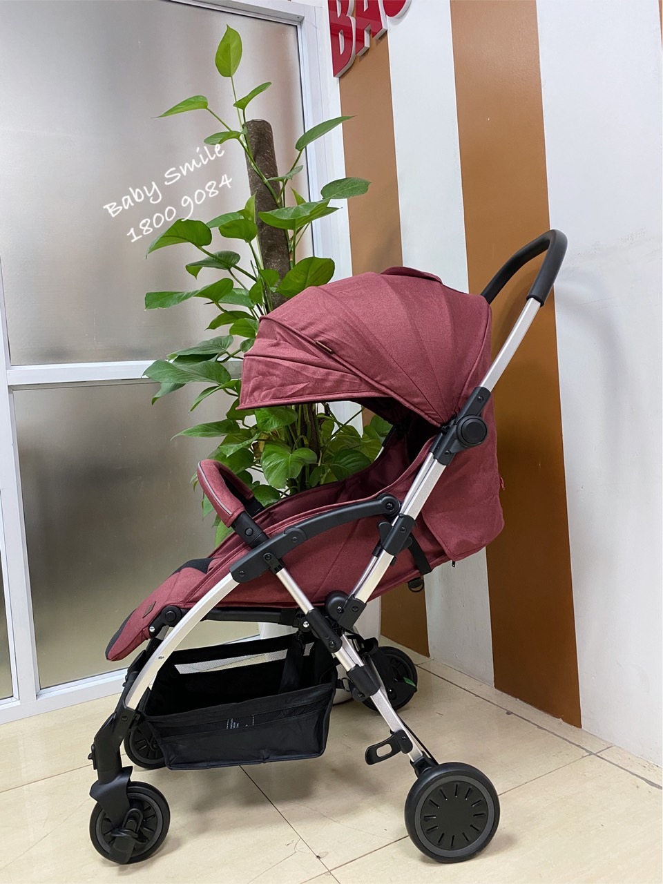Xe Đẩy FUNNIO D298 khung bạc