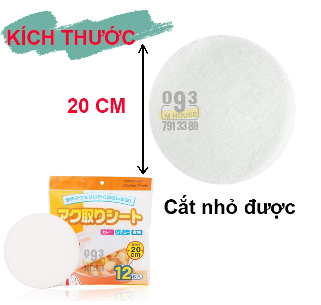 Creative Gadgets Oil Absorption Paper PP Soup Oil Absorption Pad Health Kitchen Tools Oil Film