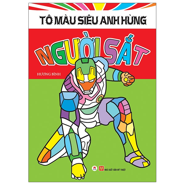 Fahasa - tô màu siêu anh hùng: người sắt