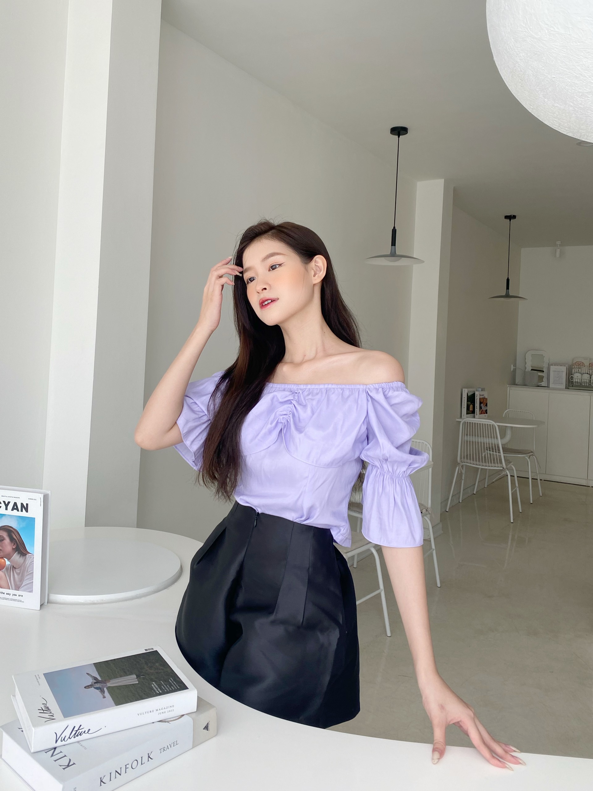 YU CHERRY | Áo nữ Stacy Top YA386
