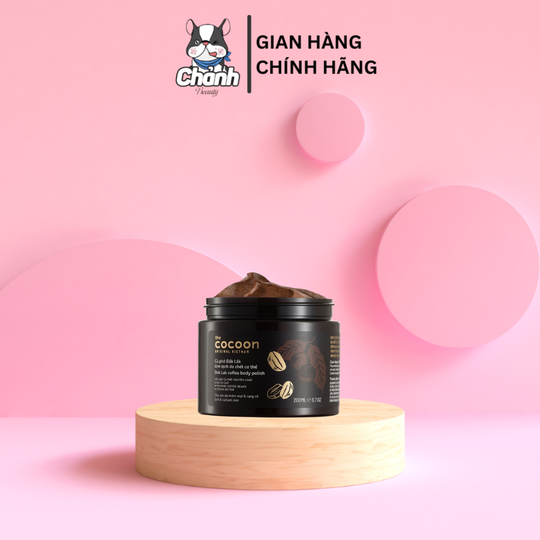 Tẩy da chết body cà phê The Cocoon