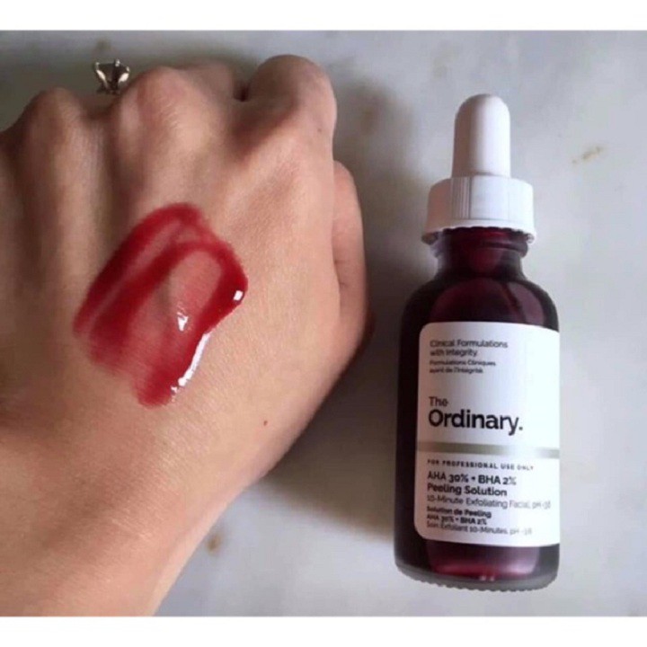Tẩy da chết hoá học The Ordinary AHA 30% + BHA 2% peeling solution 30ml
