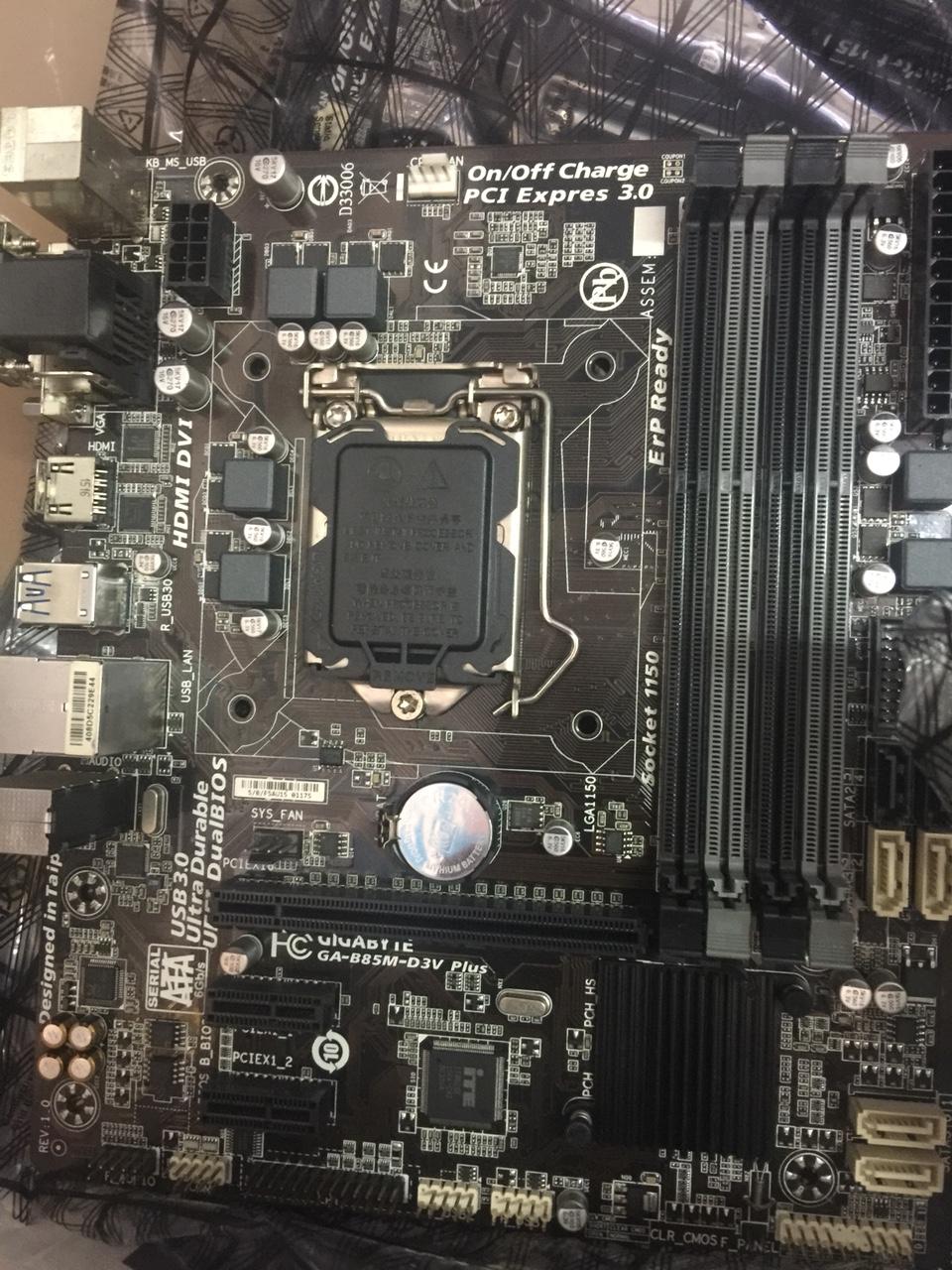 [HCM]MAINBOARD GIGA B85 D3V 4 KHE RAM