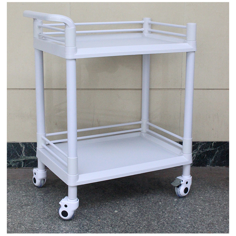 Xe tiêm abs cho phòng khám,kệ đẩy y tế nhựa abs