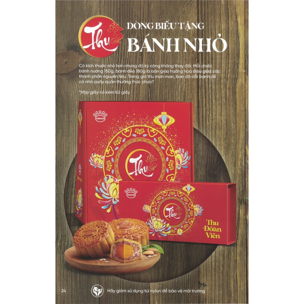 BÁNH TRUNG THU KINH ĐÔ - ĐẬU XANH 1 TRỨNG (150gr)