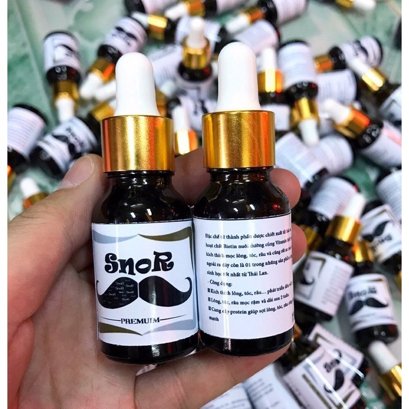 Serum mọc râu mọc tóc Snor 15ml Thái Lan