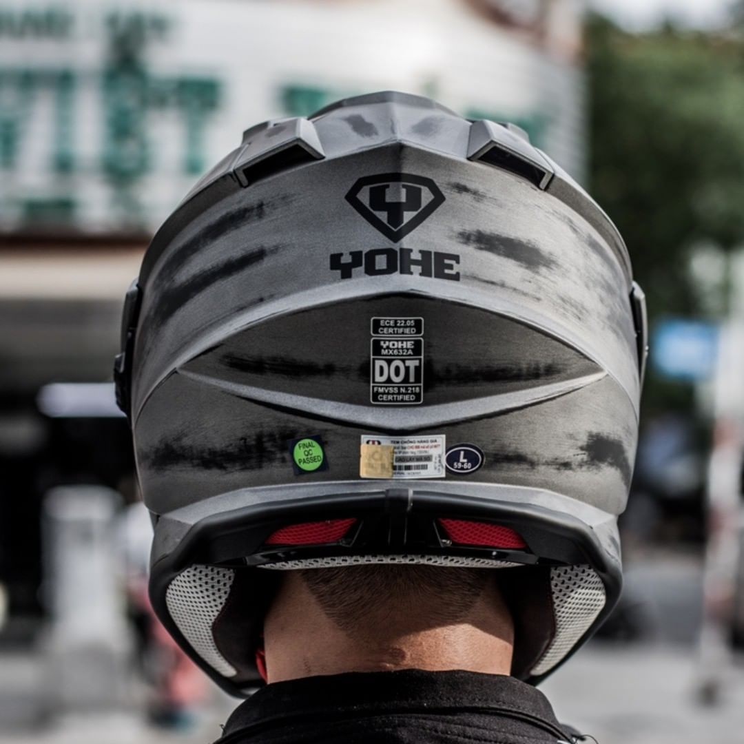 Mũ bảo hiểm Dual sport Yohe 632A