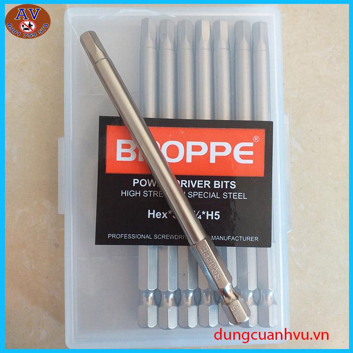 Đầu lục giác H5 dành cho khoan, máy bắn vít