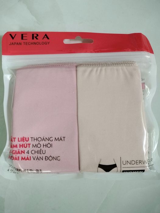 Combo 2 Quần Lót Nữ Thun Lạnh Vera (giao màu ngẫu nhiên)