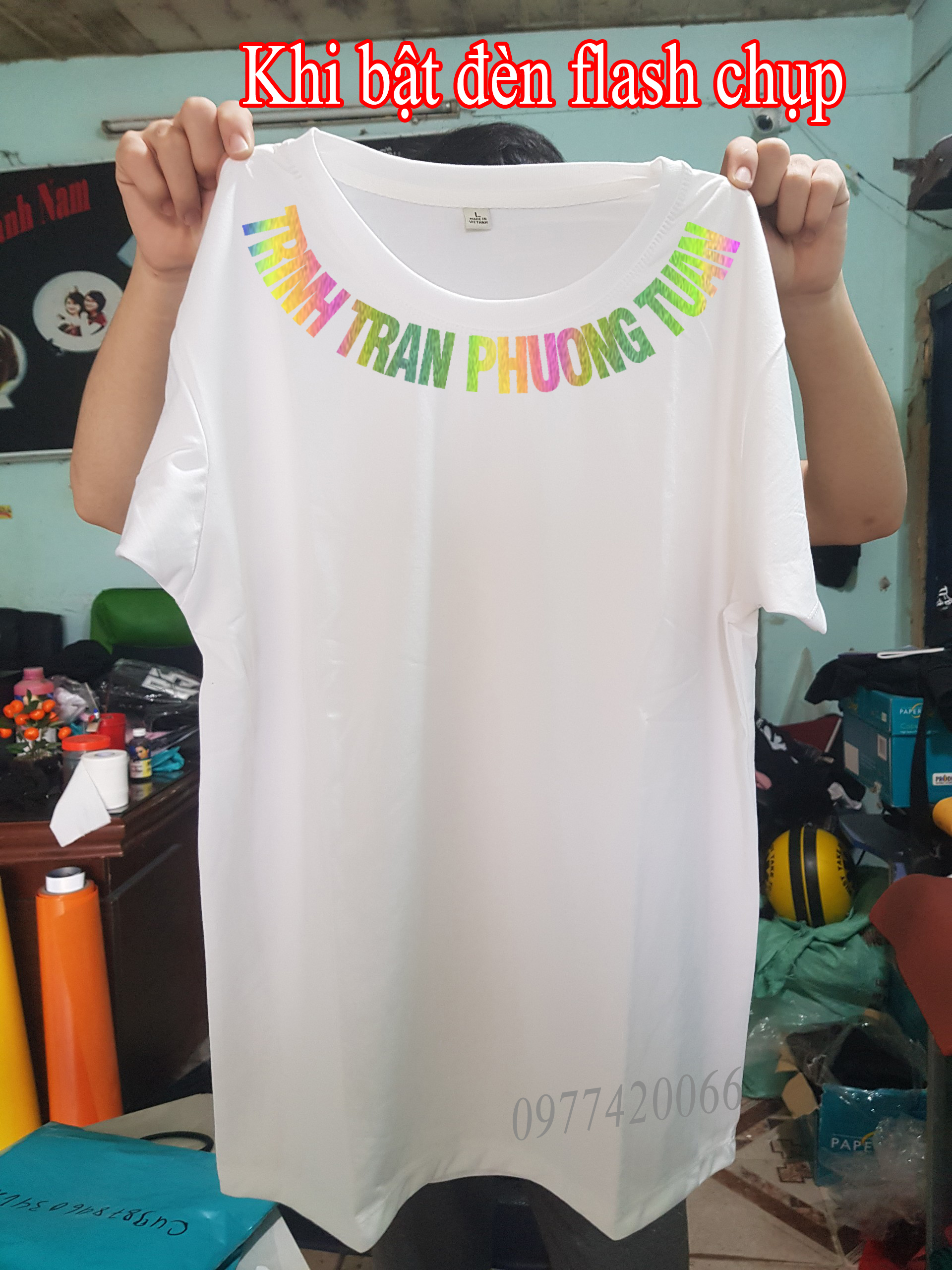 Áo thun Jack, áo phông Trịnh Trần Phương Tuấn phản quang 7 màu, CÓ IN THEO YÊU CẦU