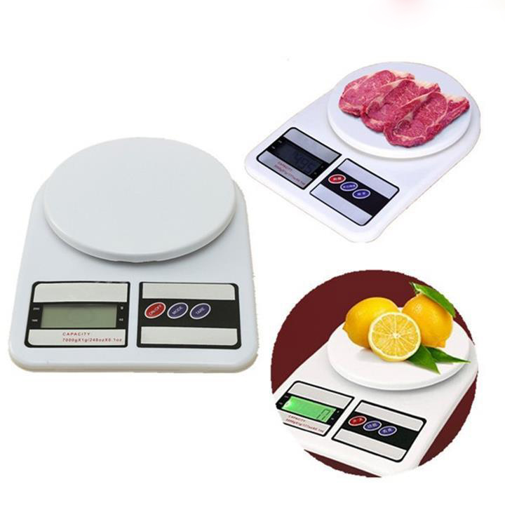 Cân Điện Tử Tiểu Ly Dùng Trong Nhà Bếp Định Lượng 1g đến 10kg - Electronic Kitchen Scale 10kg SF 400