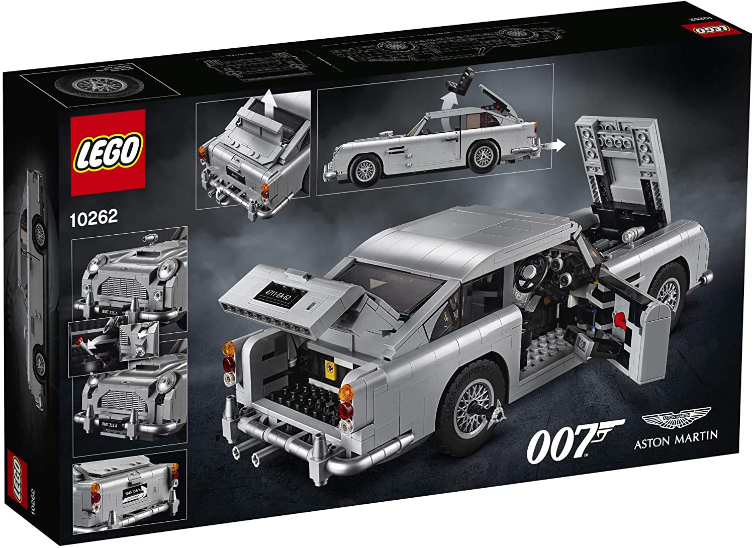 [HAPPY BRICKS] LEGO  CREATOR EXPERT - 10262 - JAMES BOND ASTON MARTIN DB5