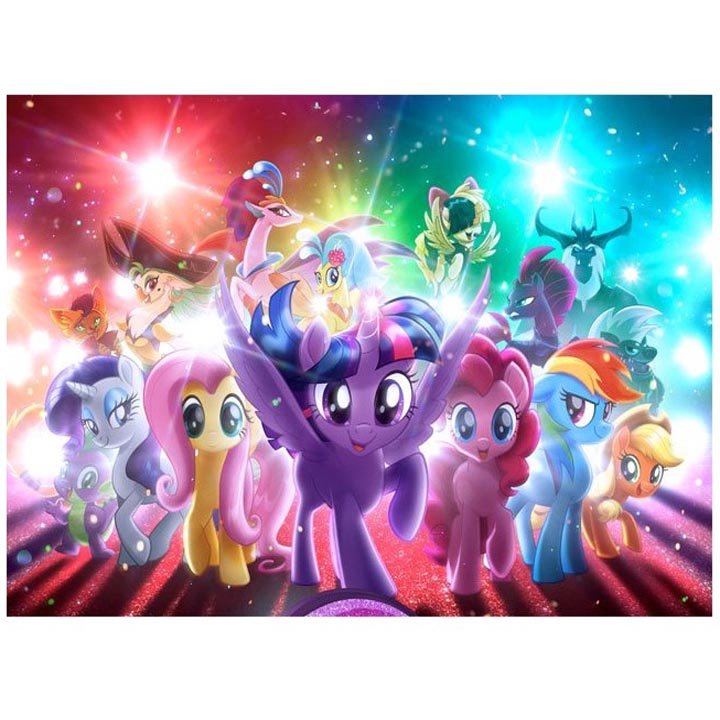 13 Ngựa Thiên Thần Pony (12 Ngựa 4cm-5cm+1 Ngựa 14cm)