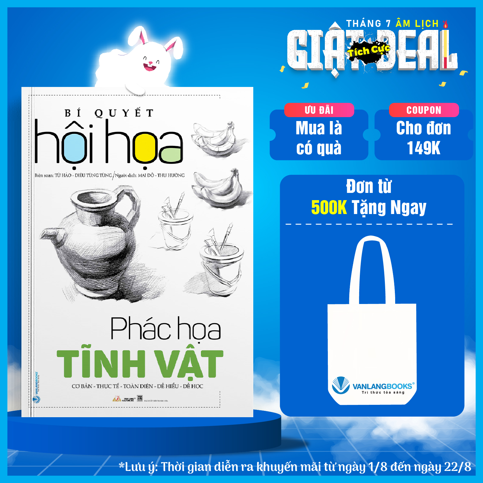 Sách - bí quyết hội họa - phác họa tĩnh vật-vanlangbooks