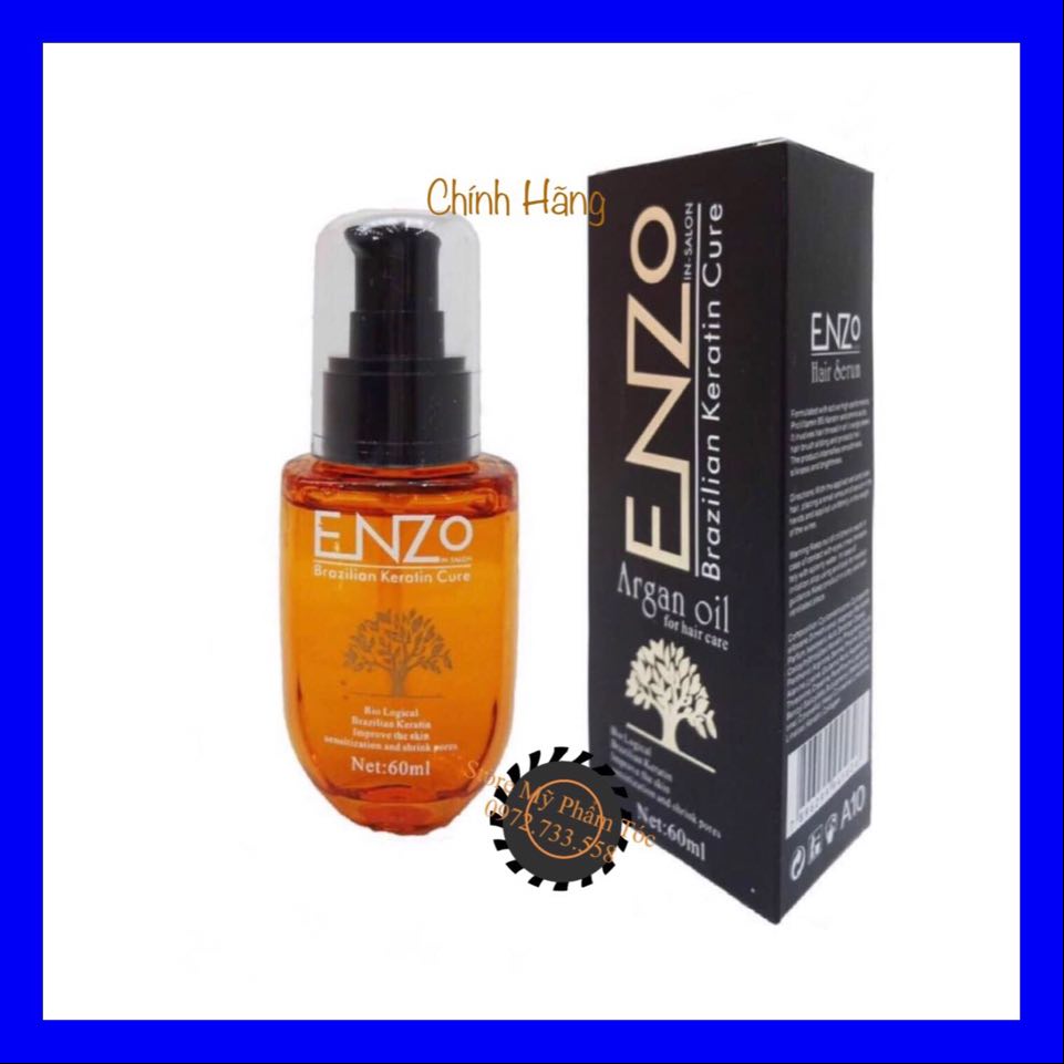 Tinh dầu dưỡng tóc Enzo 60ml - Chính Hãng