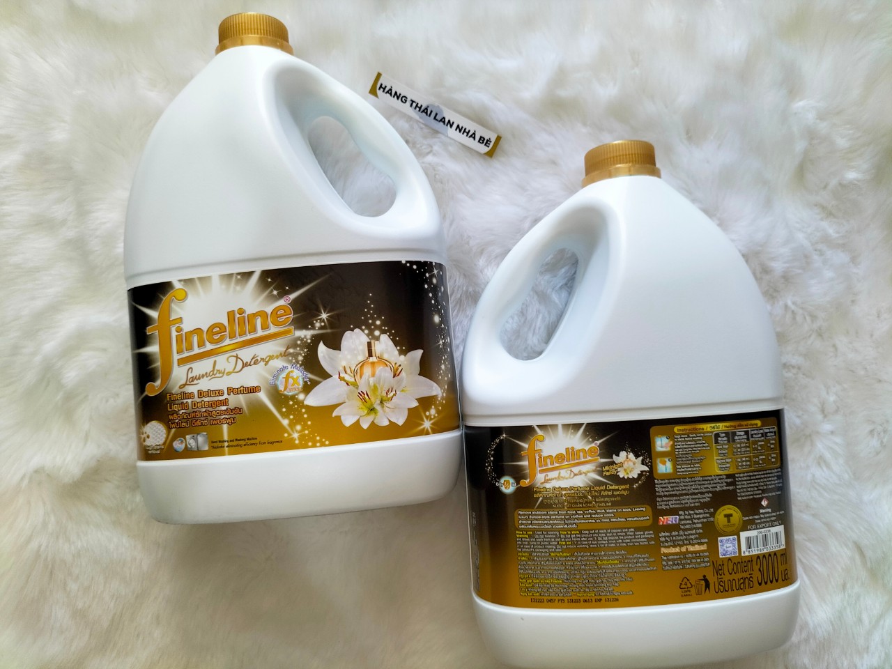 [HCM]Nước giặt Fineline Thái Lan 3000ml (màu Vàng đen)