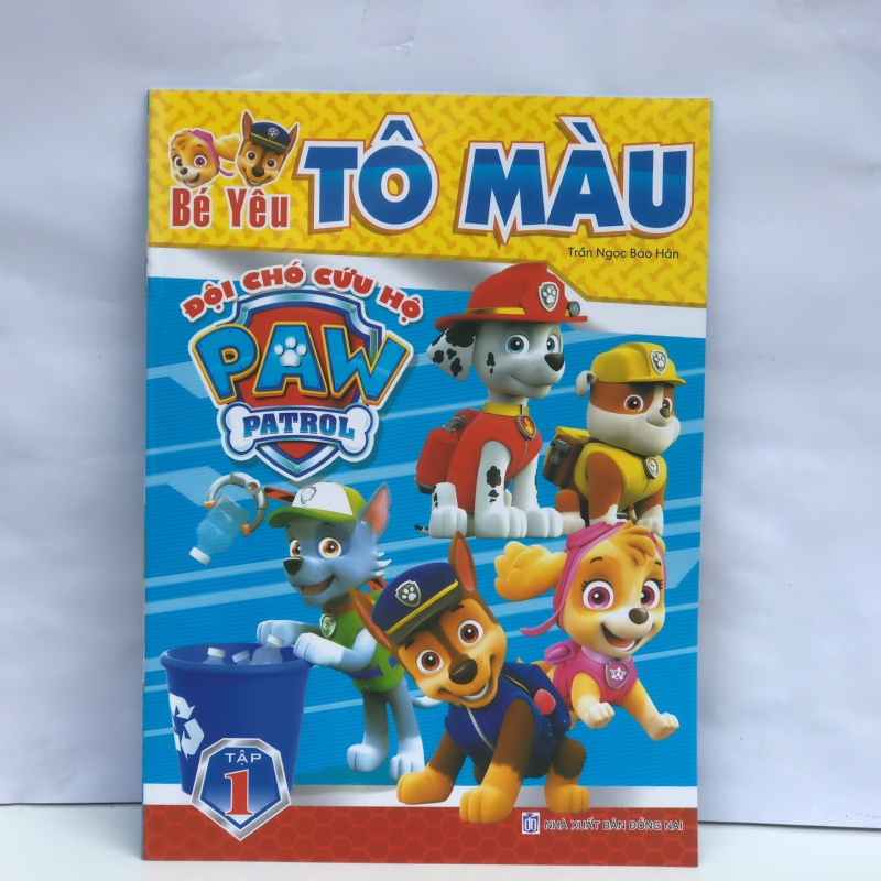 Tập tô màu Đội Chó Cứu Hộ [siêu hot]