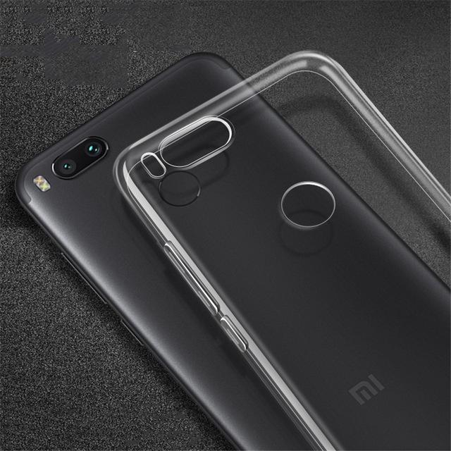 Ốp dẻo trong suốt Xiaomi Mi A1 / Mi 5X (Hàng loại A)