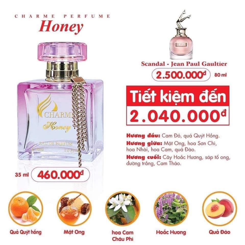 nước hoa nữ char.me honey 35 ml