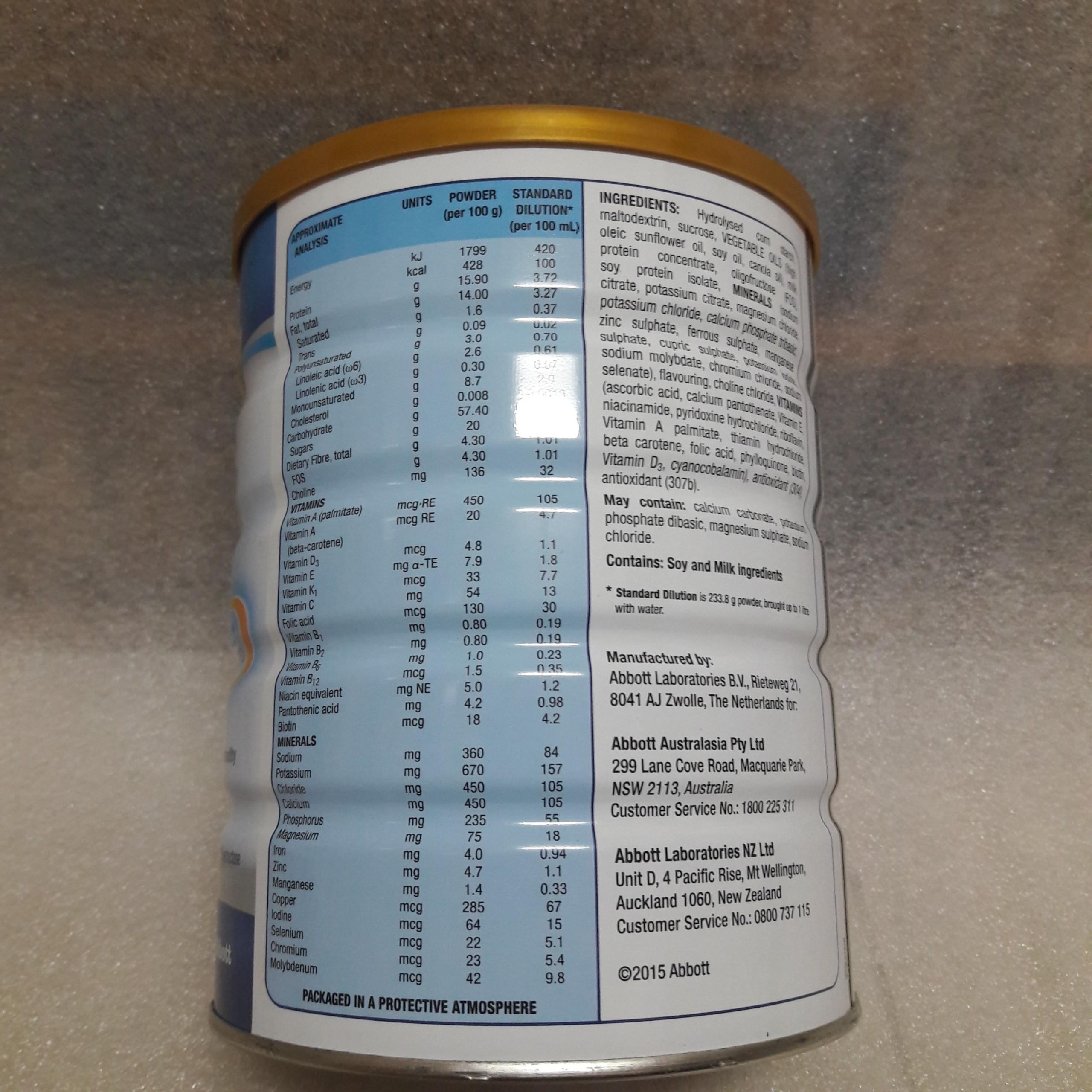 LỐC 3 HỘP SỮA BỘT ENSURE Úc 850g