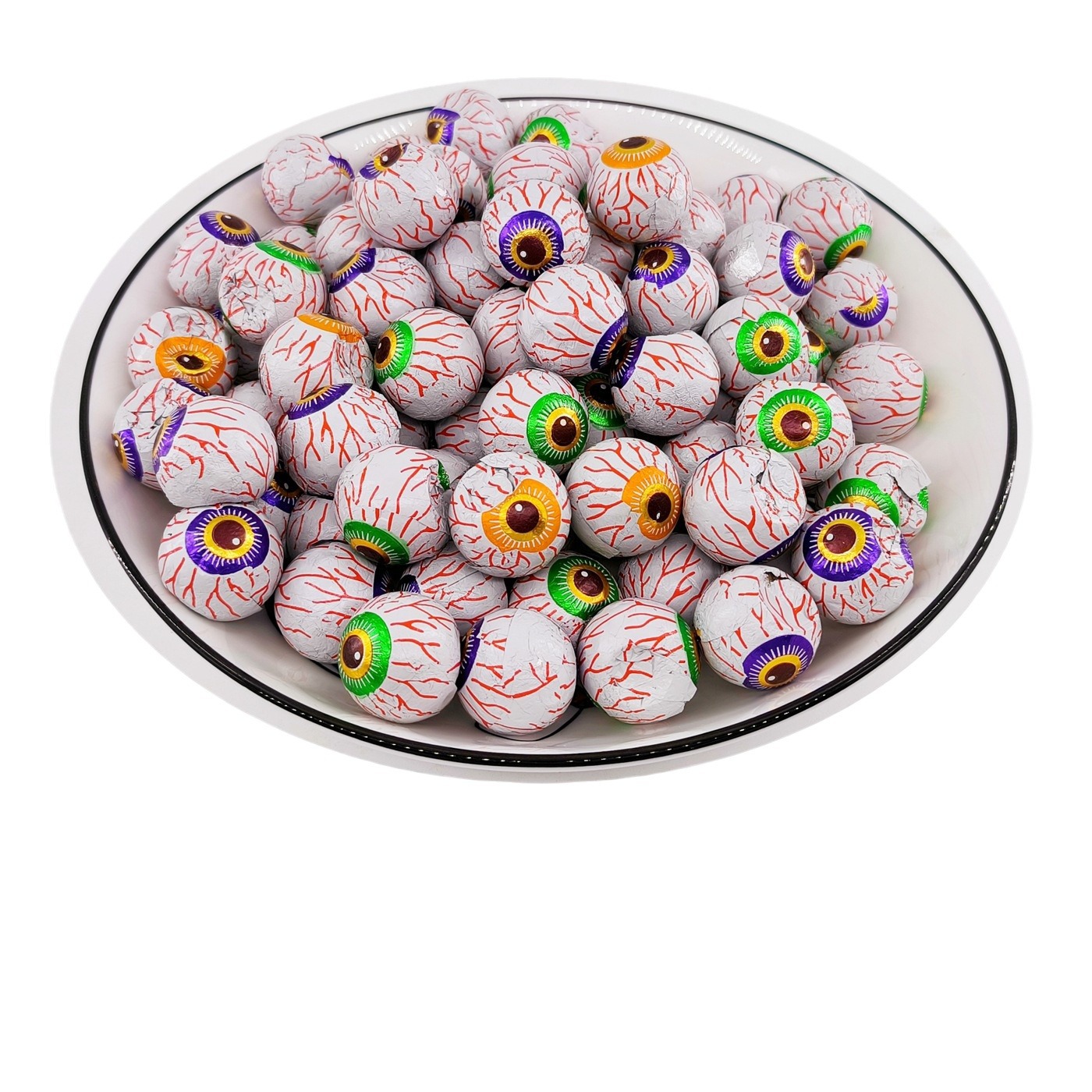 100g kẹo socola con mắt halloween , kẹo halloween