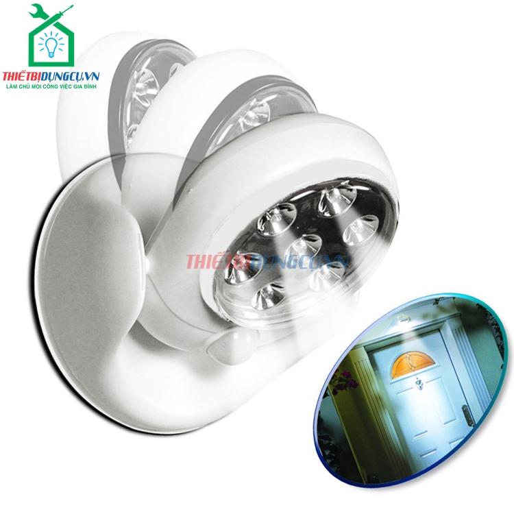 Đèn LED xoay 360 độ cảm ứng thông minh