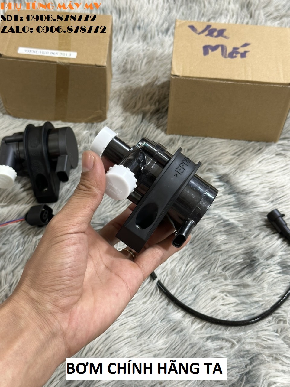 Bơm nước điện TA Mẫu mới dành cho Ex135/150