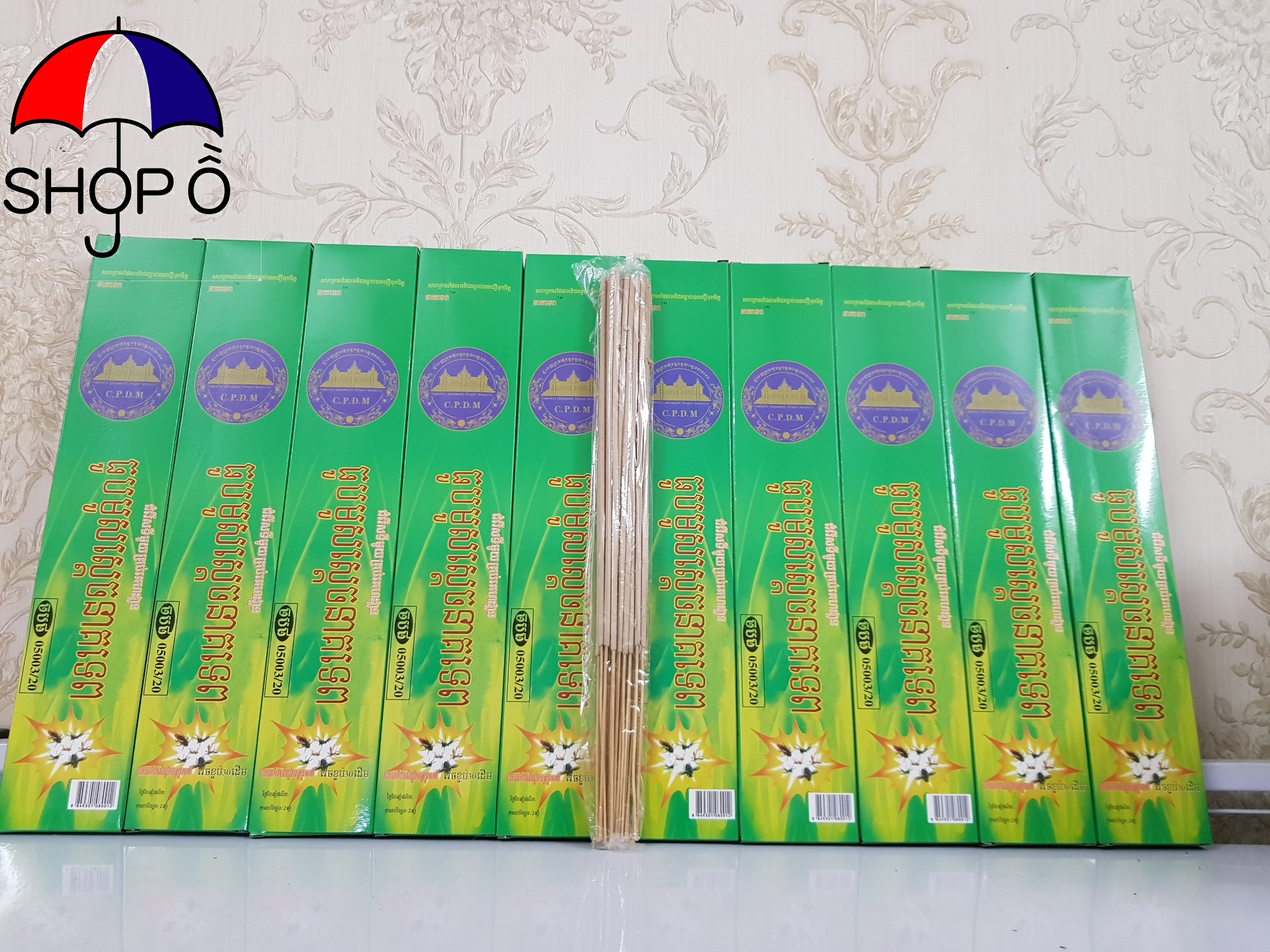 Combo 30 hộp nhang muỗi CPDM (dạng thanh)