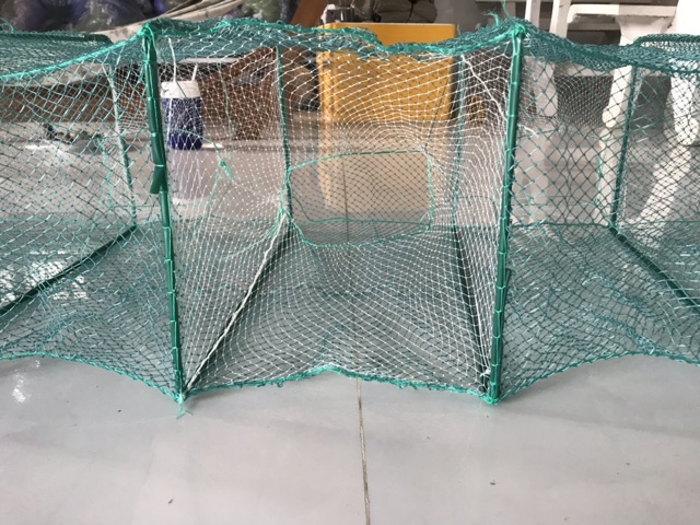 Lú dây, Lú bát quái 12 cửa ngục bắt tôm cá dài (25x35 cm)