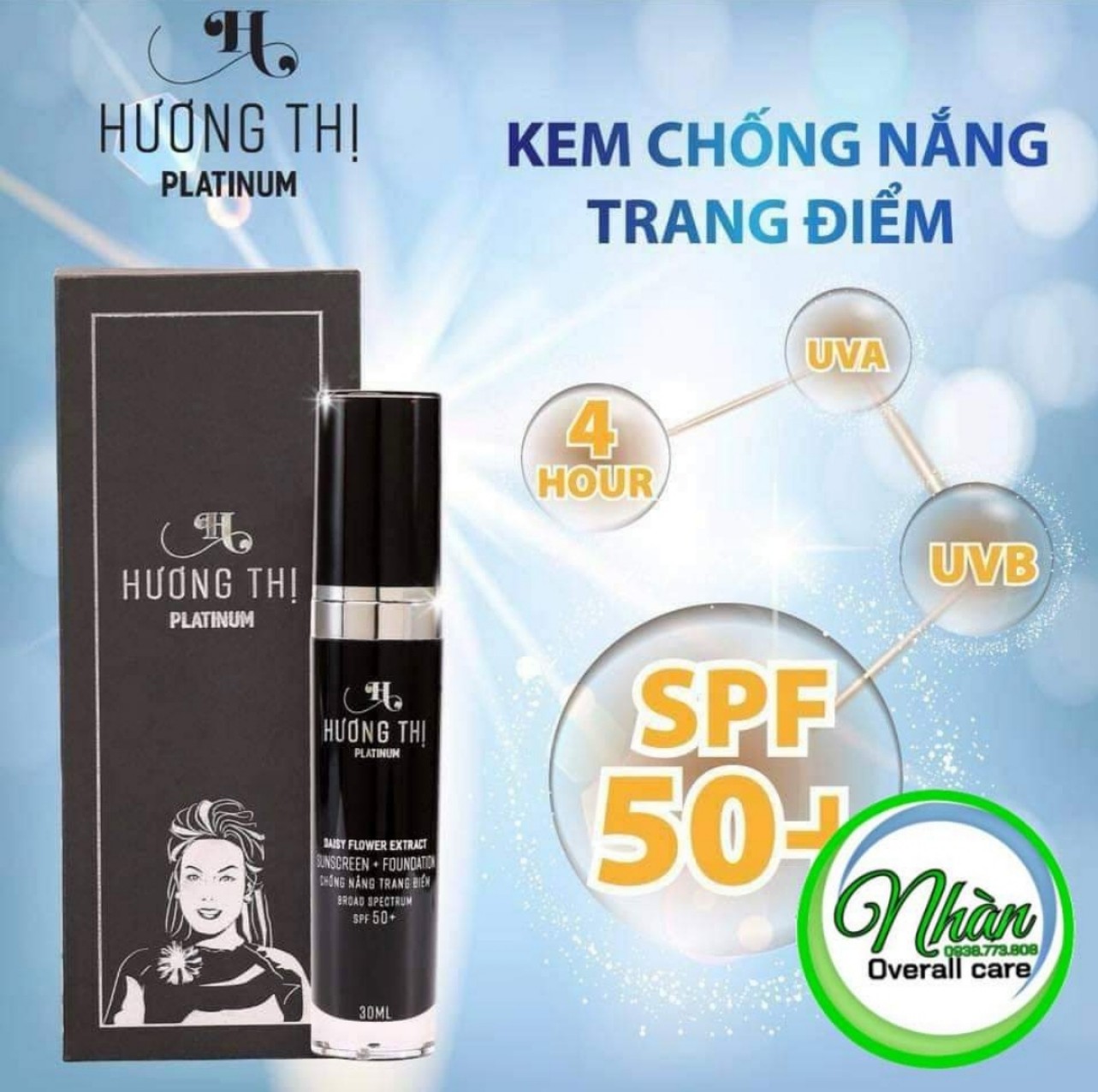 (cam kết Chính Hãng 100%) Chống nắng Hương Thị